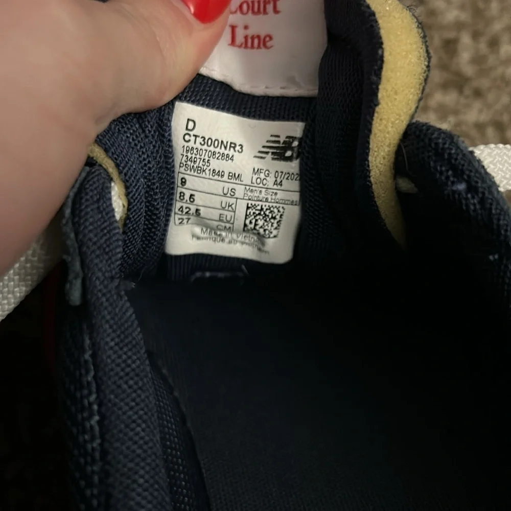 Mens New Balance 300 Court Sneakers